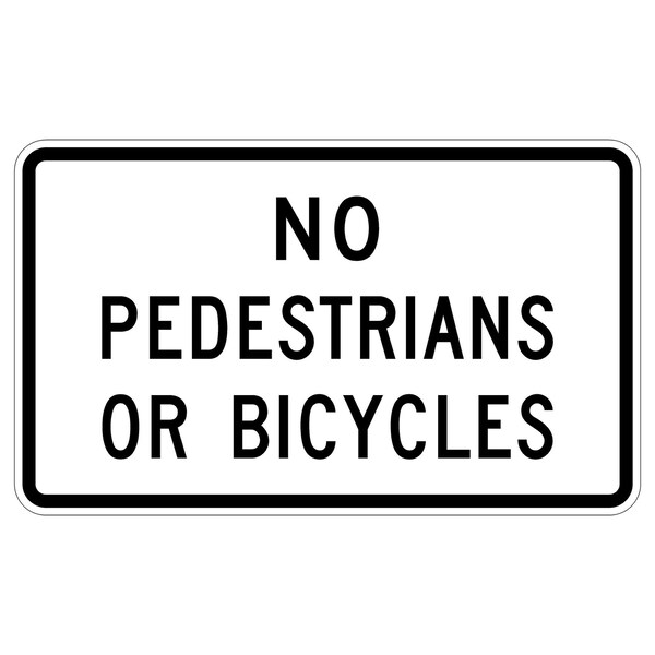 Sign Solutions Usa 18 in Height, 30 in Width, Aluminum, Horizontal Rectangle DUS08DWT3018R5-10B - main